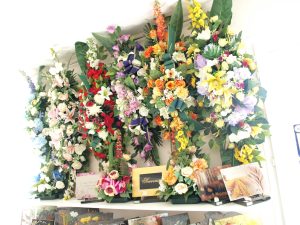 fleurs artificielles